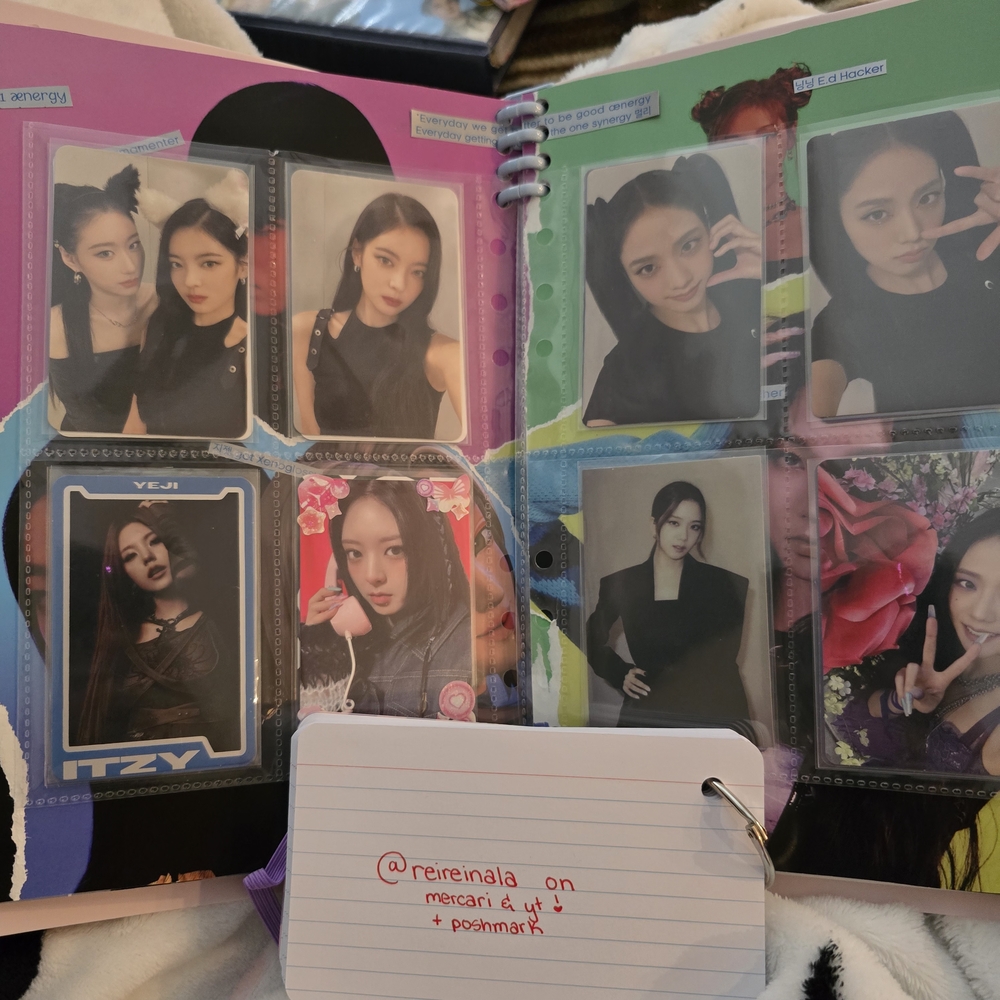 K-POP PHOTOCARDS MISC GIRLGROUP - itzy blackpink aespa